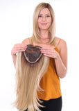 PREMIUM 100% HANDMADE TOPPER 18 STRAIGHT <BR> BT-7013